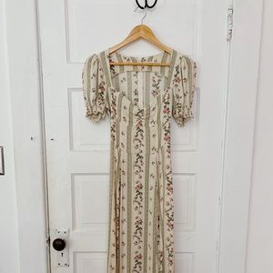 Reformation Lacey Dress in Heath size 2 Worn Once!